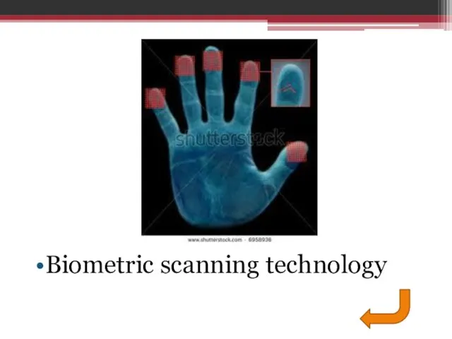 Biometric scanning technology