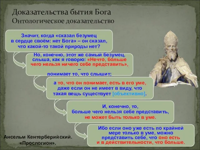 Значит, когда «сказал безумец в сердце своём: нет Бога» – он сказал,