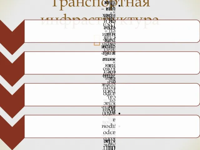 Транспортная инфраструктура