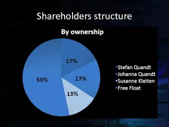 Shareholders structure