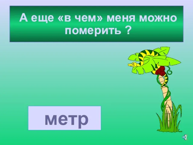 А еще «в чем» меня можно померить ? метр