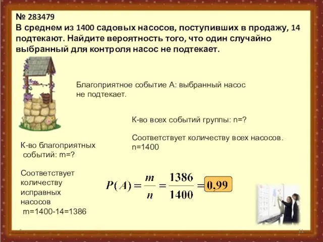 № 283479 В среднем из 1400 садовых насосов, поступивших в продажу, 14