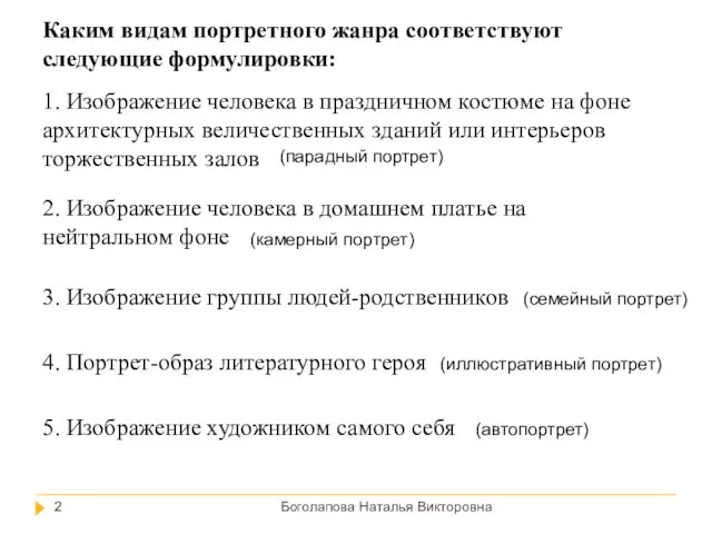 Боголапова Наталья Викторовна 1. Изображение человека в праздничном костюме на фоне архитектурных