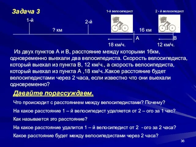 А В 18 км/ч. 12 км/ч. Из двух пунктов А и В,