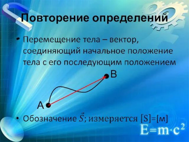 Повторение определений