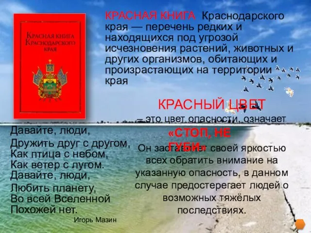 КРАСНЫЙ ЦВЕТ – это цвет опасности, означает Он заставляет своей яркостью всех