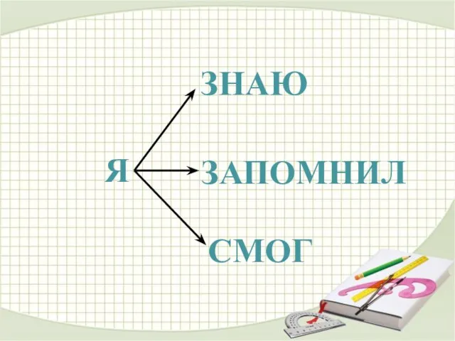 Я ЗНАЮ ЗАПОМНИЛ СМОГ