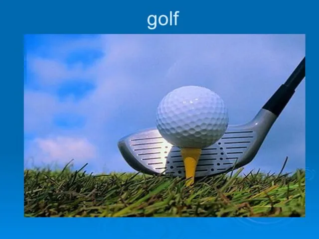 golf