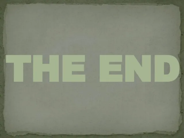 The End