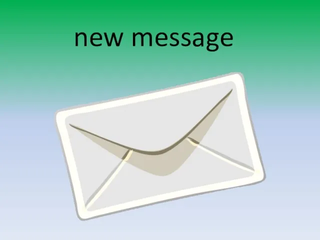 new message