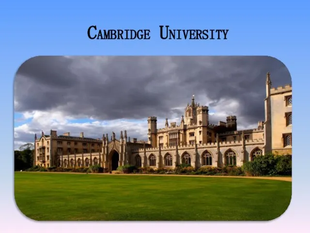 Cambridge University