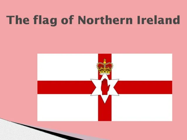 The flag of Northern Ireland