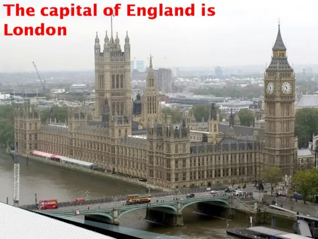 The capital of England is London