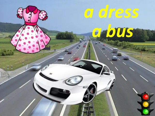 a dress a bus