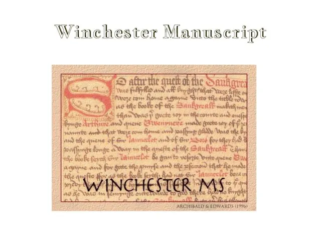 Winchester Manuscript