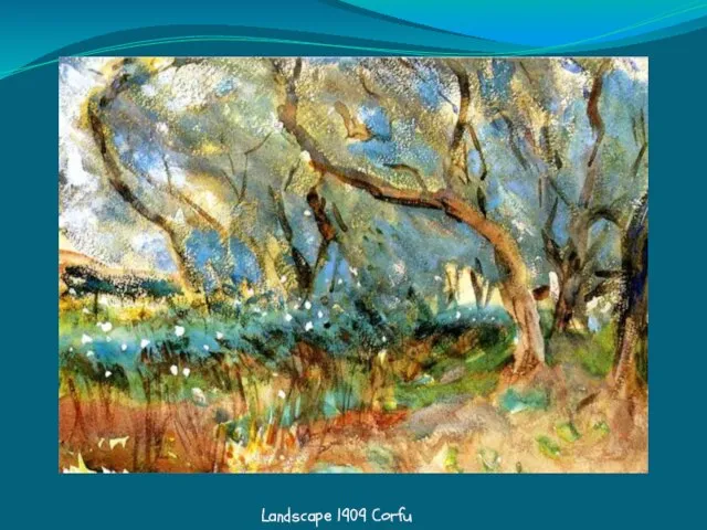 Landscape 1909 Corfu