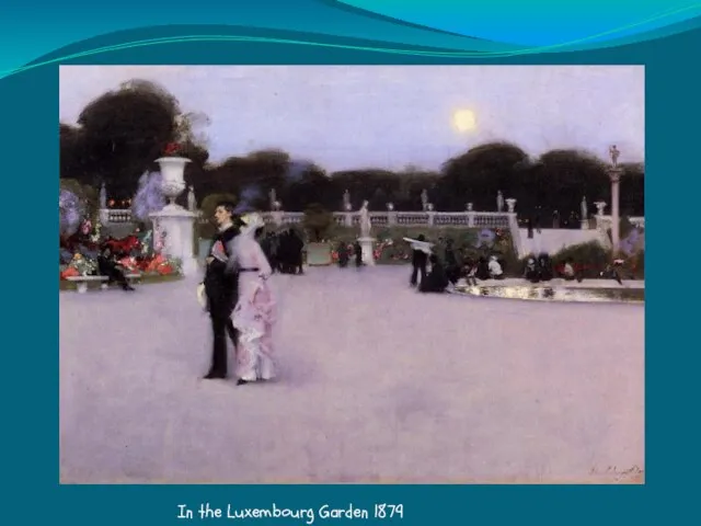 In the Luxembourg Garden 1879