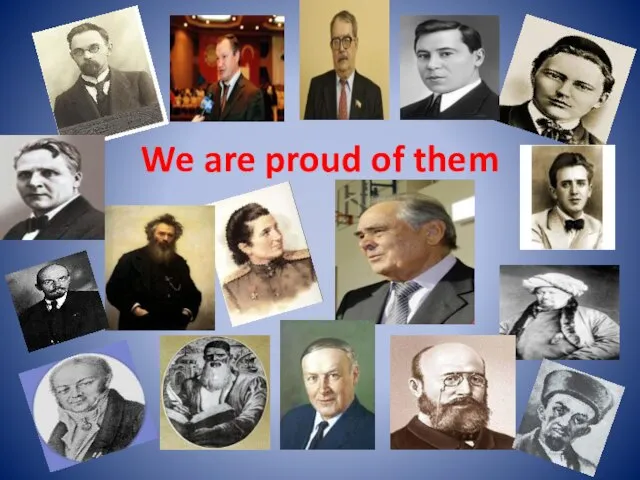 We are proud of them