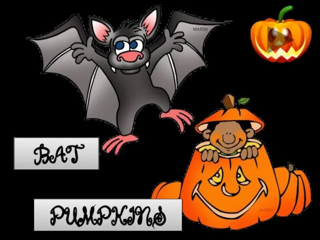 BAT PUMPKINS