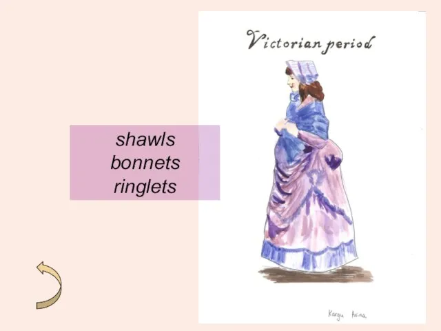 shawls bonnets ringlets