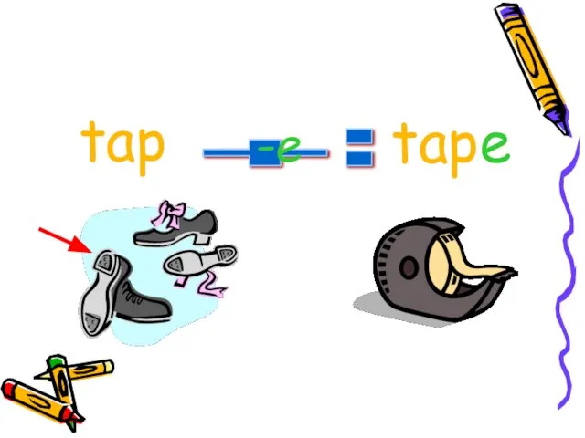 + = tap -e tape