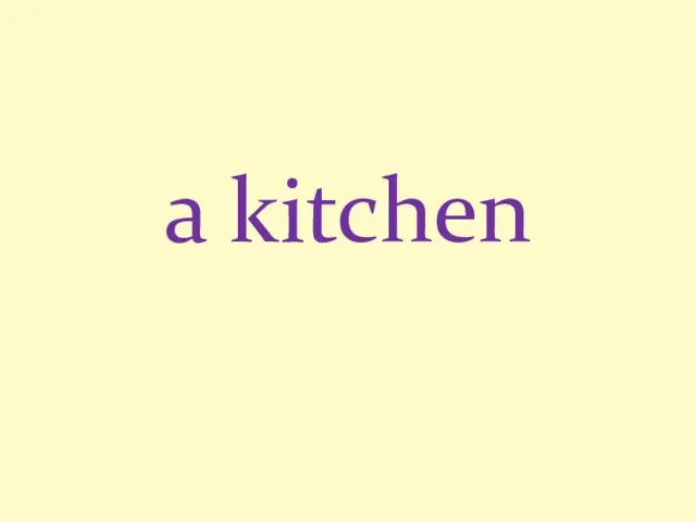 a kitchen