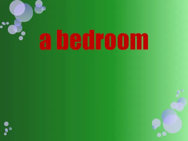 a bedroom