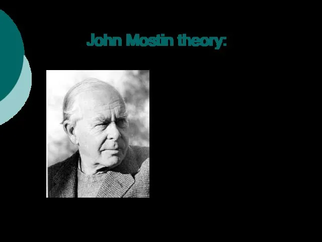 John Mostin theory: We found an answer in article of English psychologist.