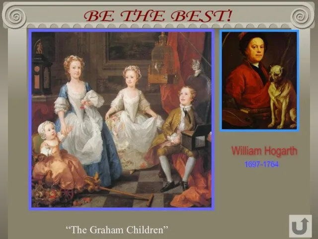 BE THE BEST! “The Graham Children” William Hogarth 1697-1764