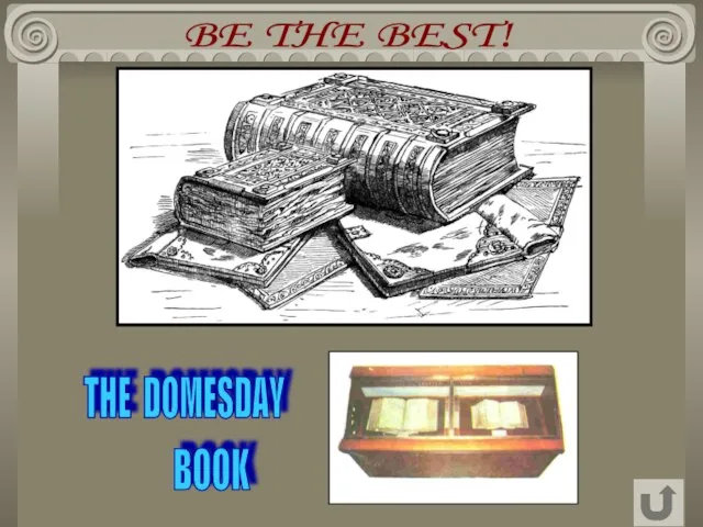 BE THE BEST! THE DOMESDAY BOOK