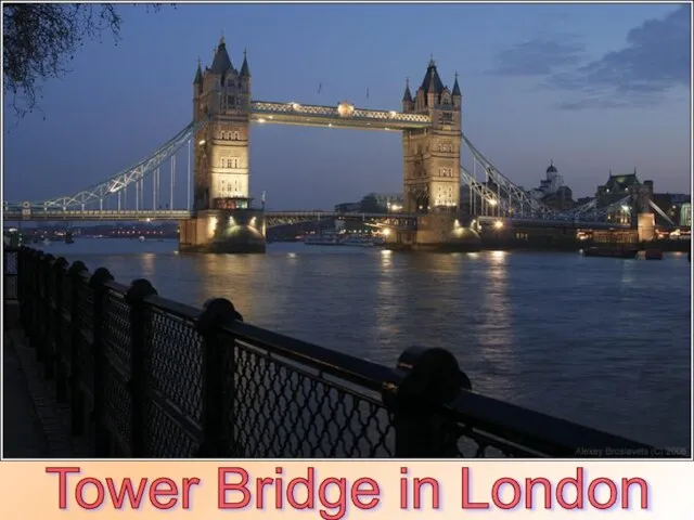 Tower Bridge in London