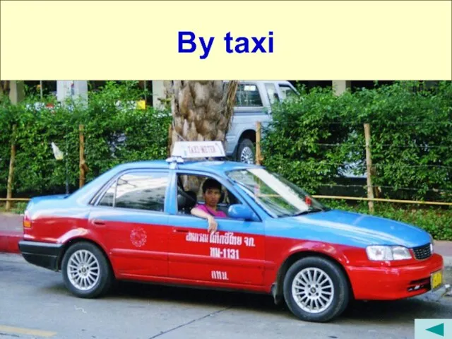 By taxi