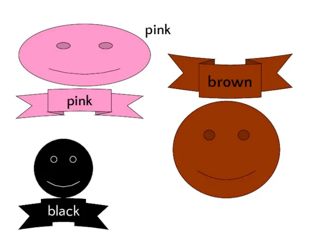 pink pink black brown