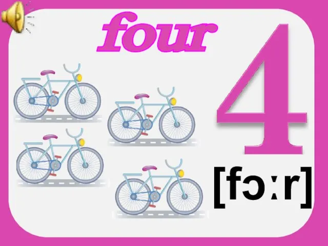 four [fɔːr]