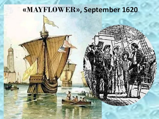 «MAYFLOWER», September 1620
