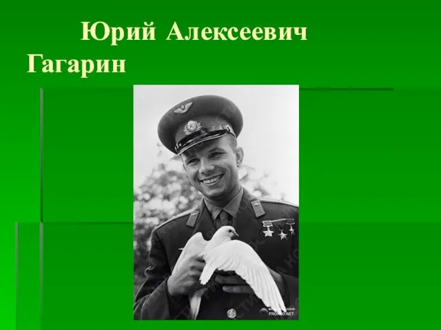 Юрий Алексеевич Гагарин