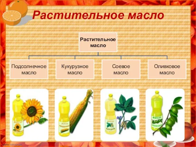 Растительное масло