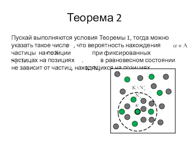 Теорема 2 Пускай выполняются условия Теоремы 1, тогда можно указать такое число