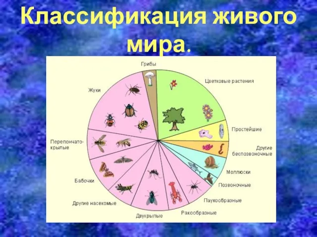 Классификация живого мира.