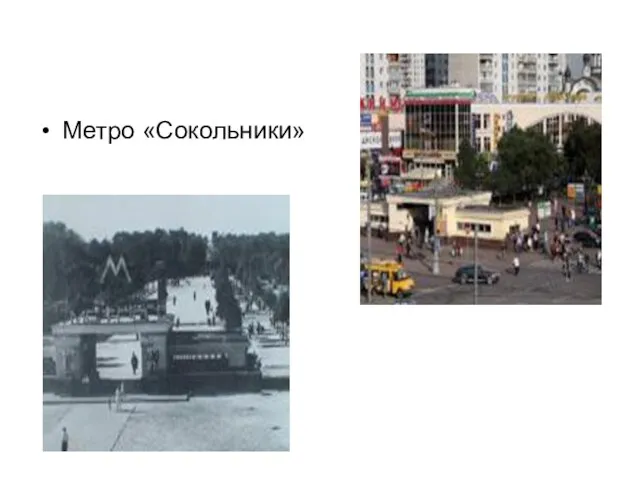 Метро «Сокольники»