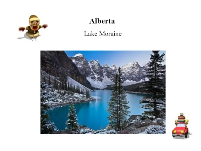 Alberta Lake Moraine