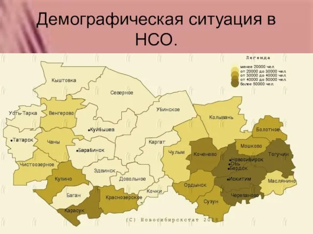 Демографическая ситуация в НСО.