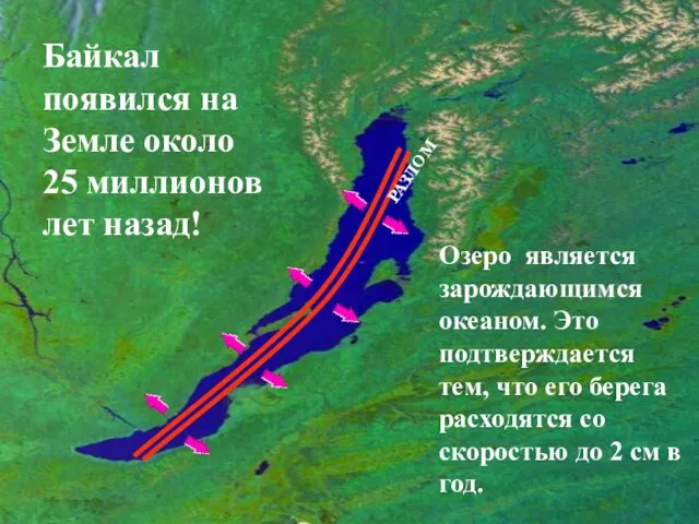 Байкал появился на Земле около 25 миллионов лет назад! Озеро является зарождающимся