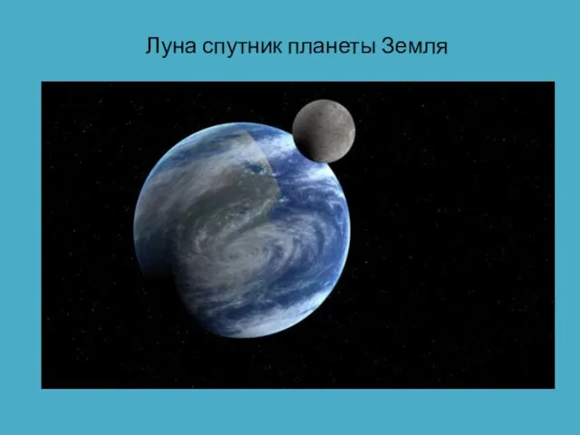 Луна спутник планеты Земля