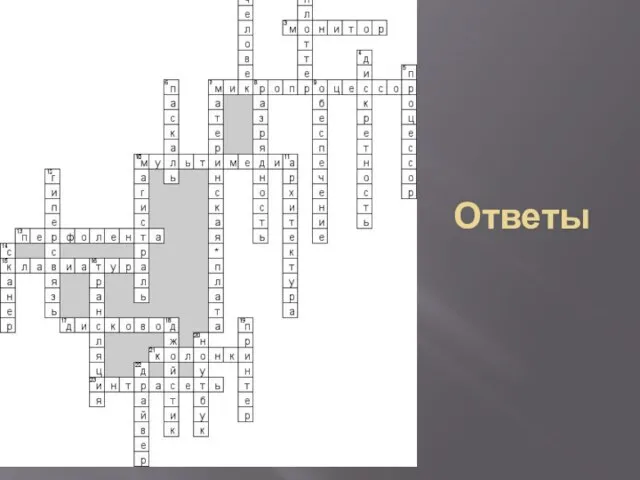 Ответы