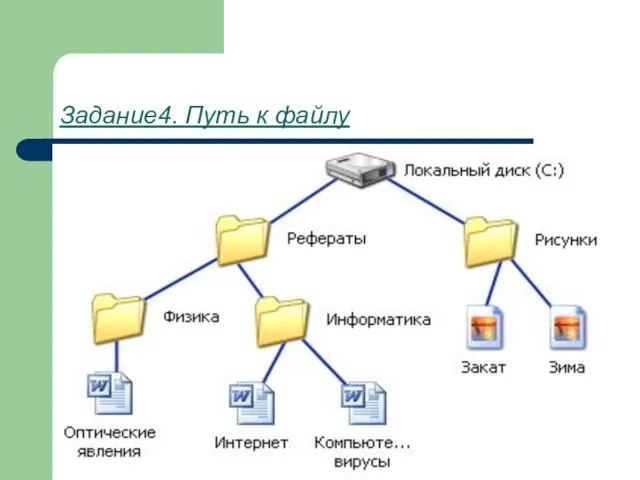 Задание4. Путь к файлу