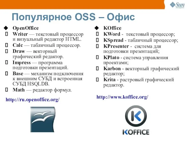 Популярное OSS – Офис OpenOffice Writer — текстовый процессор и визуальный редактор