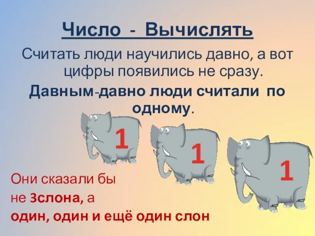 Число - Вычислять Считать люди научились давно, а вот цифры появились не