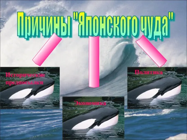 Причины "Японского чуда" Исторические предпосылки Экономика Политика