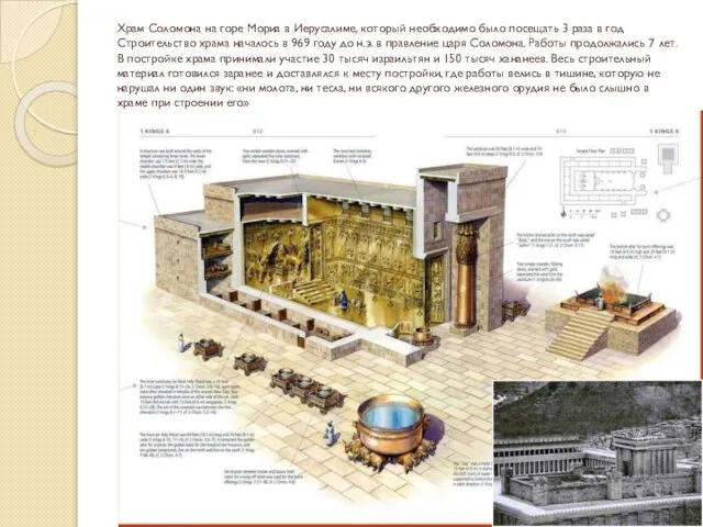 Храм Соломона на горе Мориа в Иерусалиме, который необходимо было посещать 3